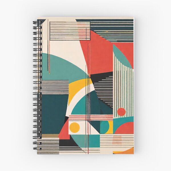 Item preview, Mid Century Modern Abstract Geometric Retro Design Art designed and sold by PinUpPizzazz.