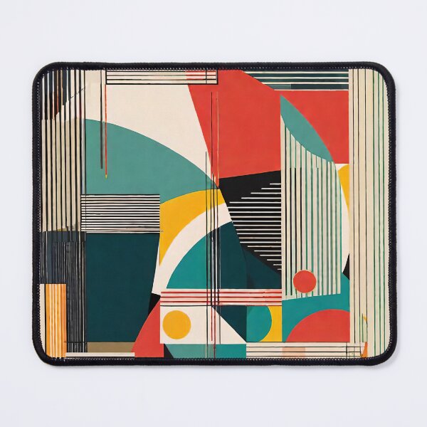 Item preview, Mid Century Modern Abstract Geometric Retro Design Art designed and sold by PinUpPizzazz.