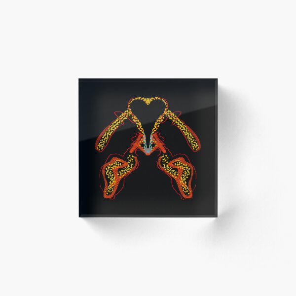 Dog’s Blx no 2 by iServalan AURA Exhibition Art Acrylic Block