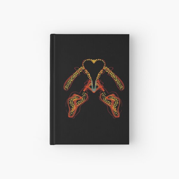 Dog’s Blx no 2 by iServalan AURA Exhibition Art Hardcover Journal