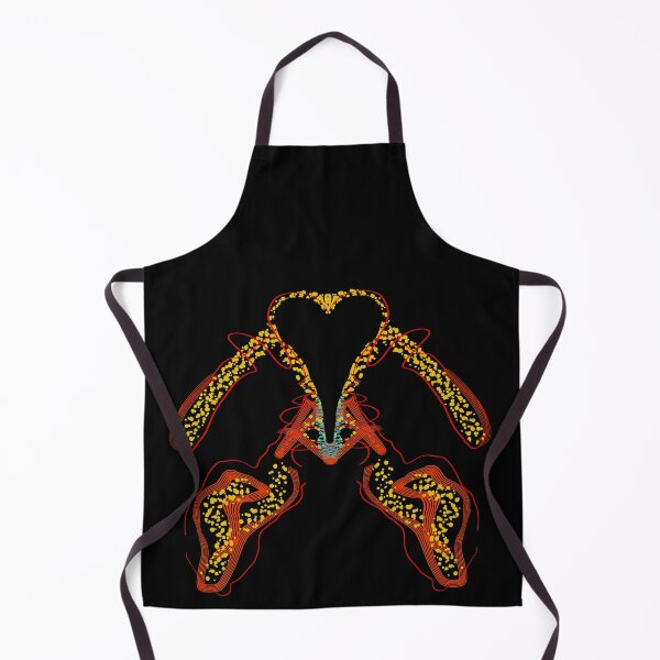 Dog’s Blx no 2 by iServalan AURA Exhibition Art Apron