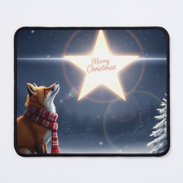 Item preview, A Magical Christmas Fox designed and sold by Goth-Creative Hub.