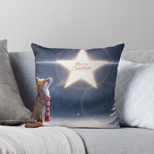 Item preview, A Magical Christmas Fox designed and sold by Goth-Creative Hub.