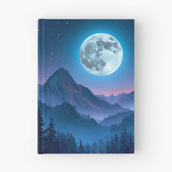 Item preview, Moonlit Serenity – The Calm of the Night Sky designed and sold by BoB-66.