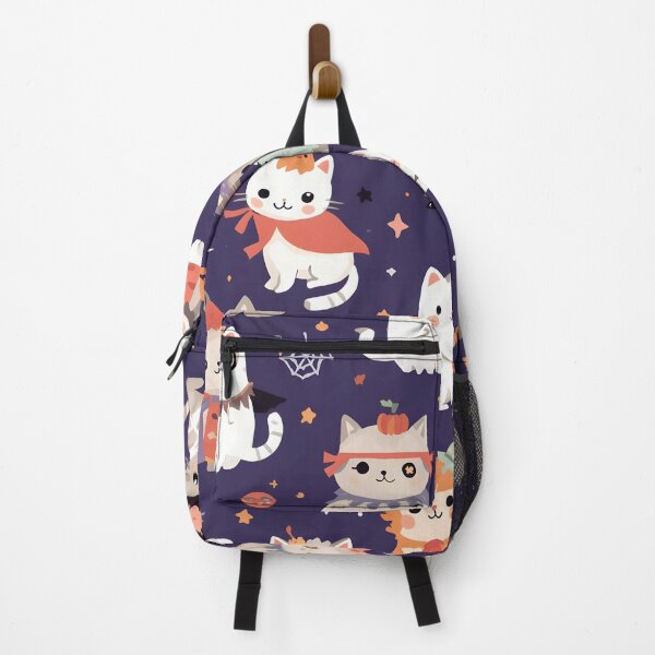 Item preview, Trick or Treat Kawaii Cat Costume Party Digital Art Halloween designed and sold by MoonlitDoodles1.