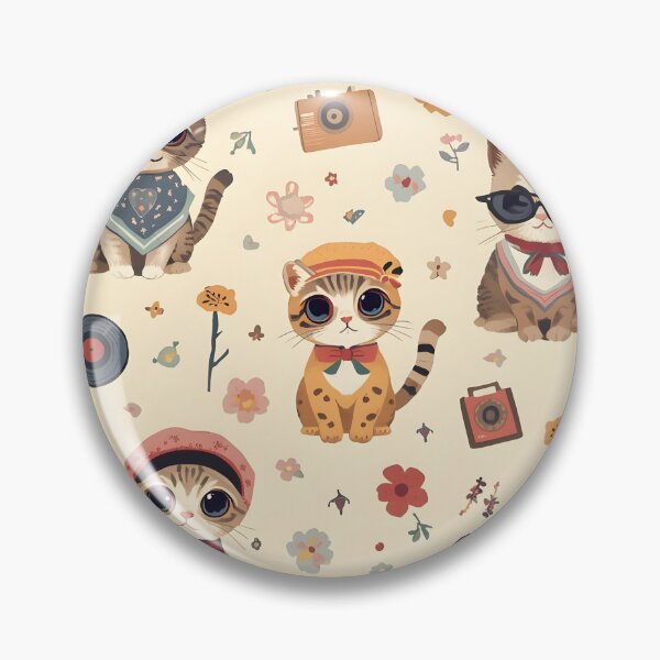 Item preview, Kawaii 50s Sweater Vinilo Camera Record Beige Flower Yellow Hipster designed and sold by MoonlitDoodles1.