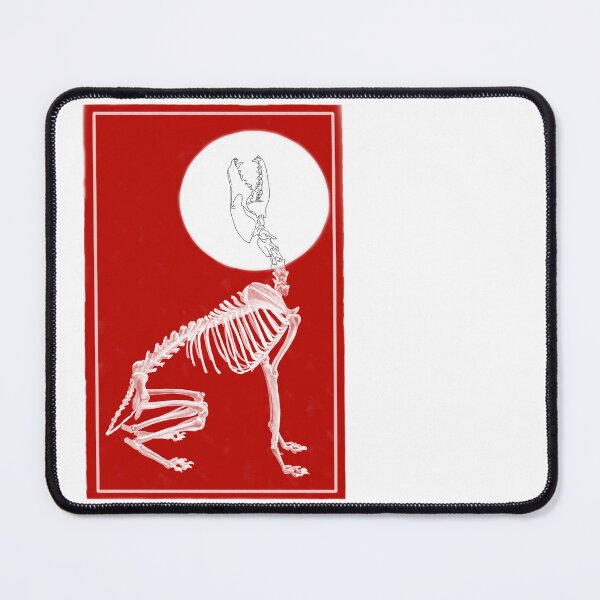 Item preview, Copy of A Dog Skelleton in a Red Card designed and sold by Thevetstudent.
