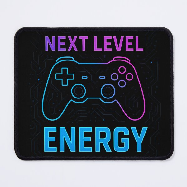 Item preview, Next Level Energy – Modern Gaming Vibes designed and sold by DarkNight9.