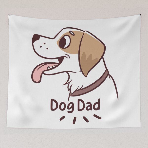 Item preview, Black Labrador Dog Dad T-Shirt Design - Happy Pet Lover Graphic designed and sold by Katsiampl.