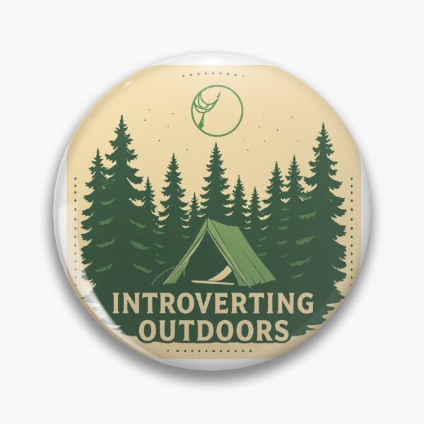 Item preview, Vintage Camping Patch Forest Design designed and sold by Funkyrative.