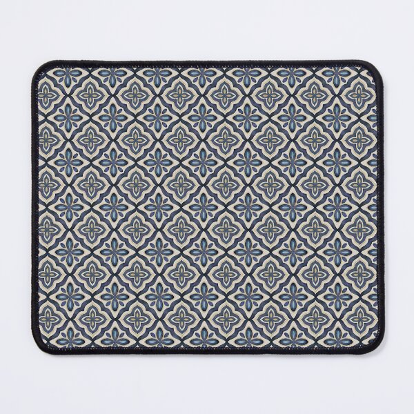Item preview, Hand-Painted Blue Ceramic Tile with Artistic Watercolor Texture designed and sold by JoelmaQ.