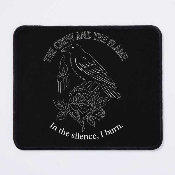 Item preview, In The Silence I Burn- Crow and the Flame designed and sold by Mouraludia.