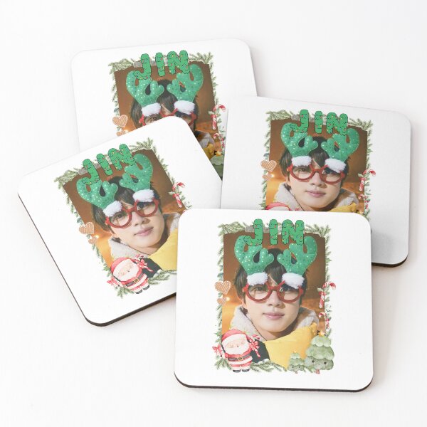 Item preview, BTS Christmas Collage: Festive Holiday Edition Merry Christmas designed and sold by HELL0WBELLO.