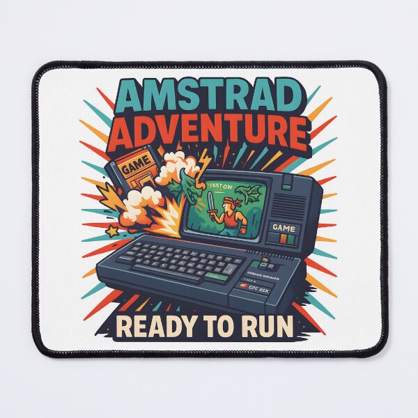 Item preview, Amstrad Adventure - Retro Game Explosion Ready to Run. designed and sold by The-T-In-Retro.