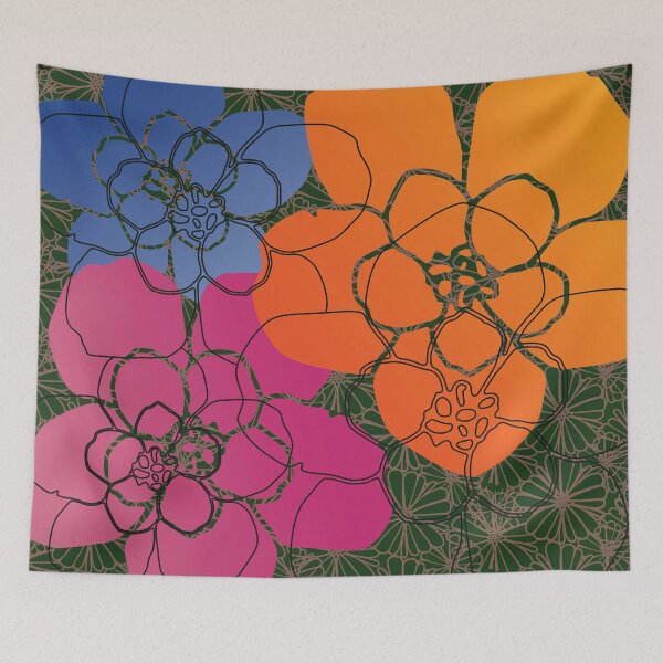 Item preview, Bright Flowers designed and sold by nosoonersaid.