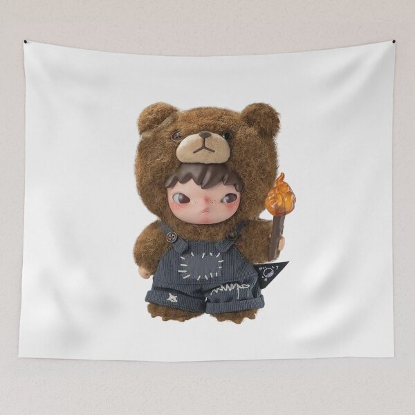 Item preview, Hirono - Living Wild-Fight for Joy Plush Doll - Popmart designed and sold by penny555.