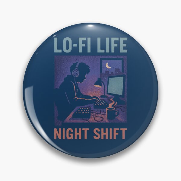 Item preview, Lo-Fi Life — Night Shift Edition designed and sold by peaknerd.