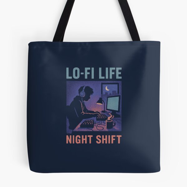 Item preview, Lo-Fi Life — Night Shift Edition designed and sold by peaknerd.