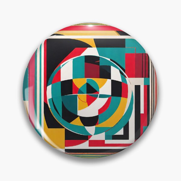 Item preview, Mid Century Modern Abstract Geometric Retro Design Art designed and sold by PinUpPizzazz.