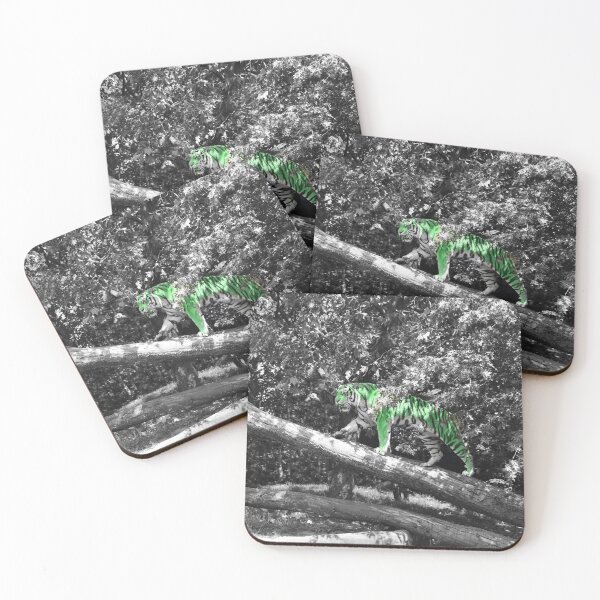 Item preview, Tiger 23a green / Swiss Artwork Photography designed and sold by Raphael Wolf.