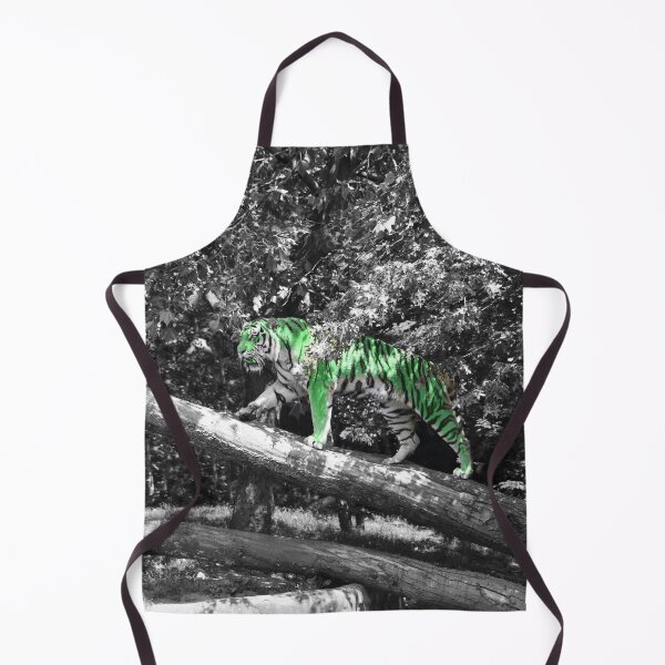 Item preview, Tiger 23a green / Swiss Artwork Photography designed and sold by Raphael Wolf.
