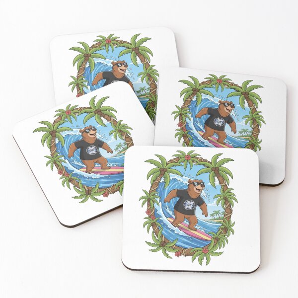 Item preview, X Surf Bear designed and sold by Wazzabear Studio.