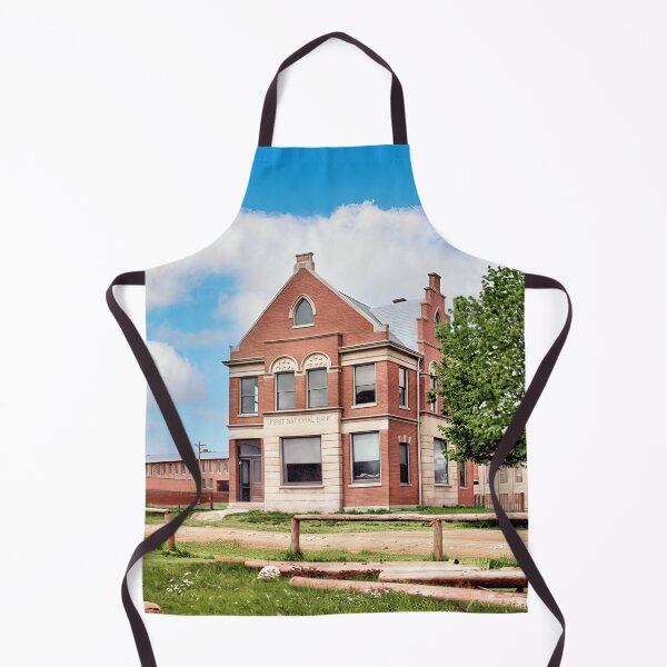 Item preview, Historic First National Bank Building - Small Town Americana designed and sold by plugsnpixels.