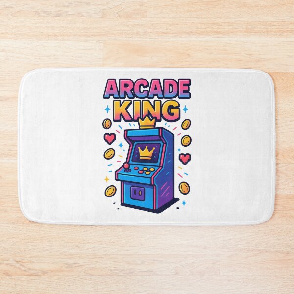Item preview, Arcade King Retro Gaming Cabinet Pixel Art Design. designed and sold by The-T-In-Retro.