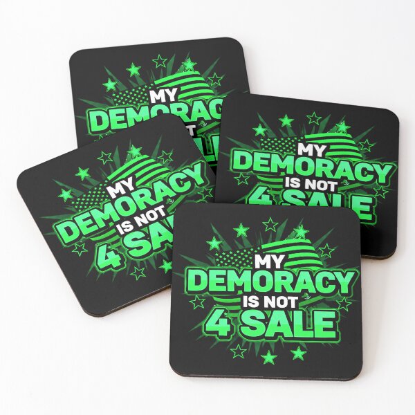 Item preview, My Democracy Is Not For Sale – Powerful Political Activism Statement Design designed and sold by Teetreasure2.