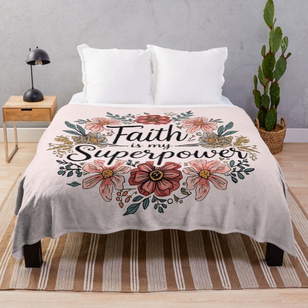 Item preview, Faith is My Superpower designed and sold by BlessedHandsDesigns.
