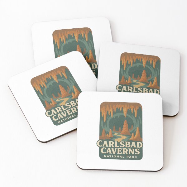 Item preview, Carlsbad Caverns National Park Retro Design designed and sold by Vendeloc.
