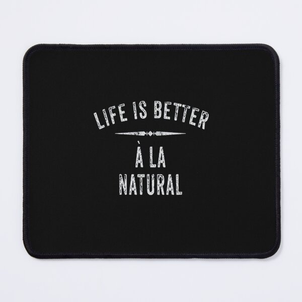 Item preview, Vintage Life Is Better A La Natural designed and sold by QuayTradingCo.