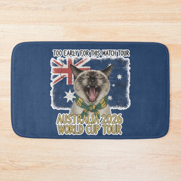 Item preview, Too Early For This Match Tour — Australia World Cup Rock Shirt designed and sold by catastrocat.