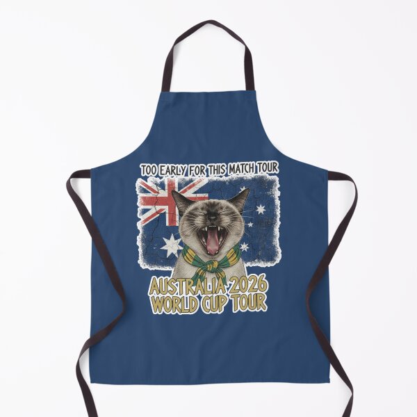 Item preview, Too Early For This Match Tour — Australia World Cup Rock Shirt designed and sold by catastrocat.