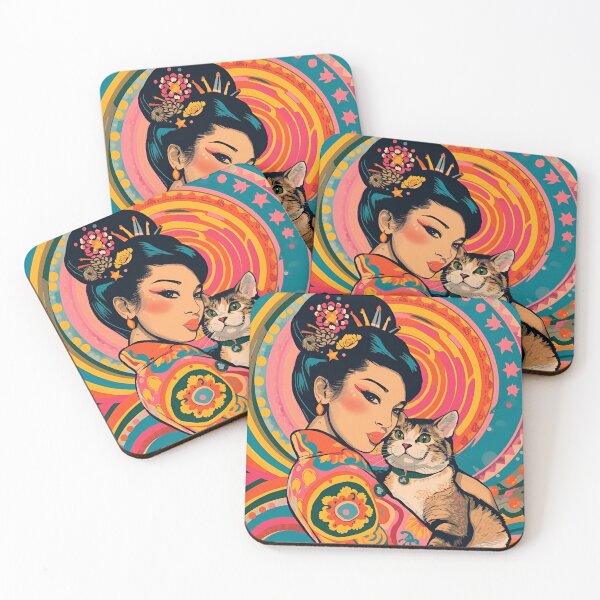 Item preview, Vintage Lady Cat designed and sold by Vintage City.