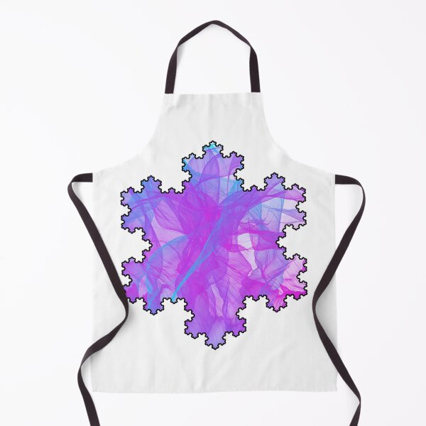 Item preview, Colorful Fractal Koch Snowflake Pink Geometry Shapes Mania designed and sold by Shapes-Mania.