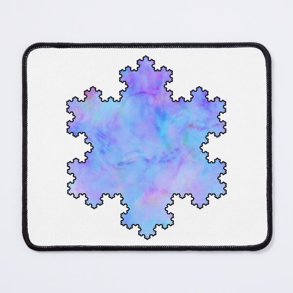 Item preview, Colorful Fractal Koch Snowflake Geometry Shapes Mania designed and sold by Shapes-Mania.