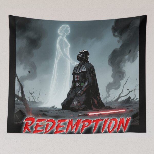 Item preview, Darth Vader's Redemption with Padme designed and sold by HardDraw.