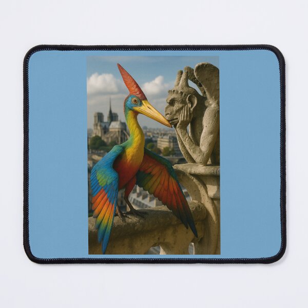 Item preview, Dinosaur Bird Courts Paris Gargoyle designed and sold by Tridentulus.