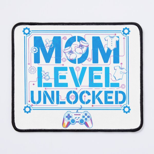 Item preview, MOM LEVEL UNLOCKED Vintage Industrial Tee | Steampunk Gamer Mom Gift | Retro Parent Achievement Apparel designed and sold by Khokha80.