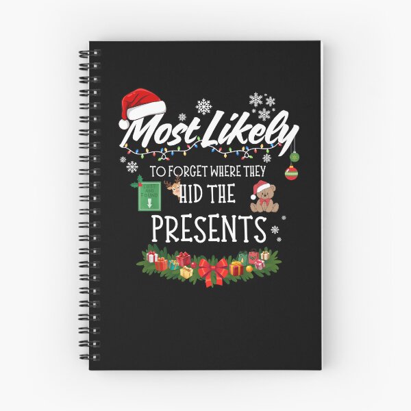 Artikelvorschau, Most Likely to Hide the Presents entworfen und verkauft von GiggleShift.