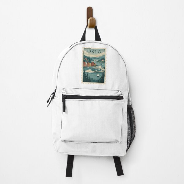 Item preview, Oslo Travel Stamp designed and sold by RebelCactusStore.