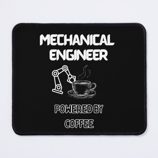 Item preview, Mechanical engineer powered by coffee  designed and sold by ClickATee Store .
