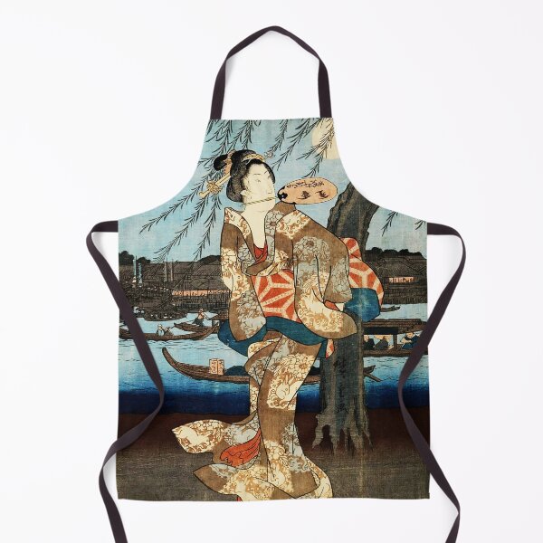Item preview, Japanese Woman with Fan designed and sold by RickE.