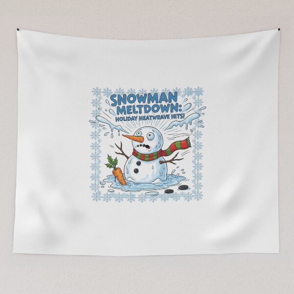 Item preview, Snowman Meltdown Mania designed and sold by Dazzle-Sizzle.