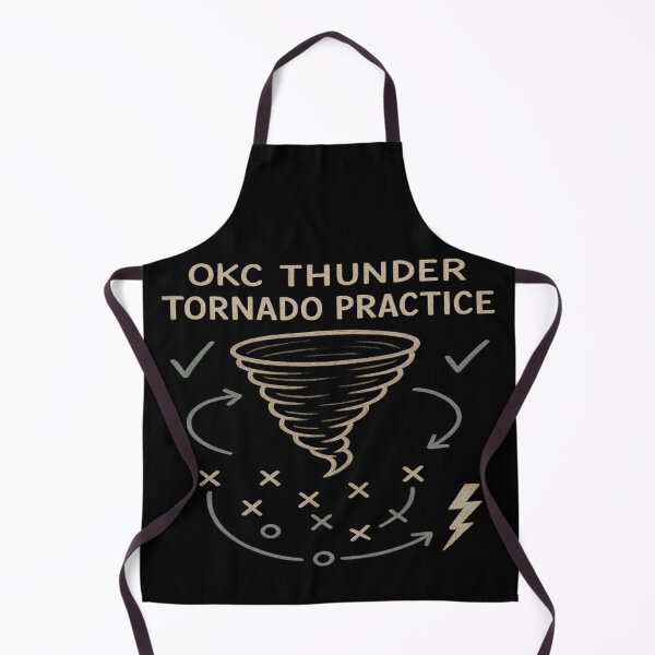 Item preview, Tornado Practice Playbook — OKC Storm Chalk Art (Transparent PNG) designed and sold by POD DYNASTY.