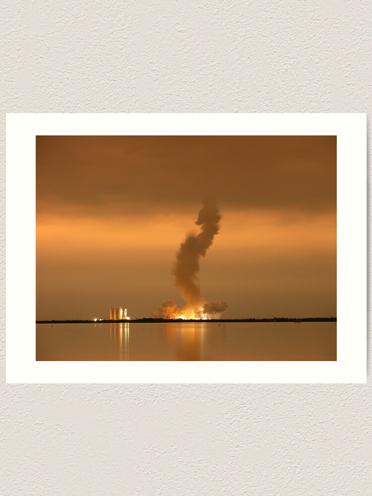 Alternate view of Night Launch Art Print