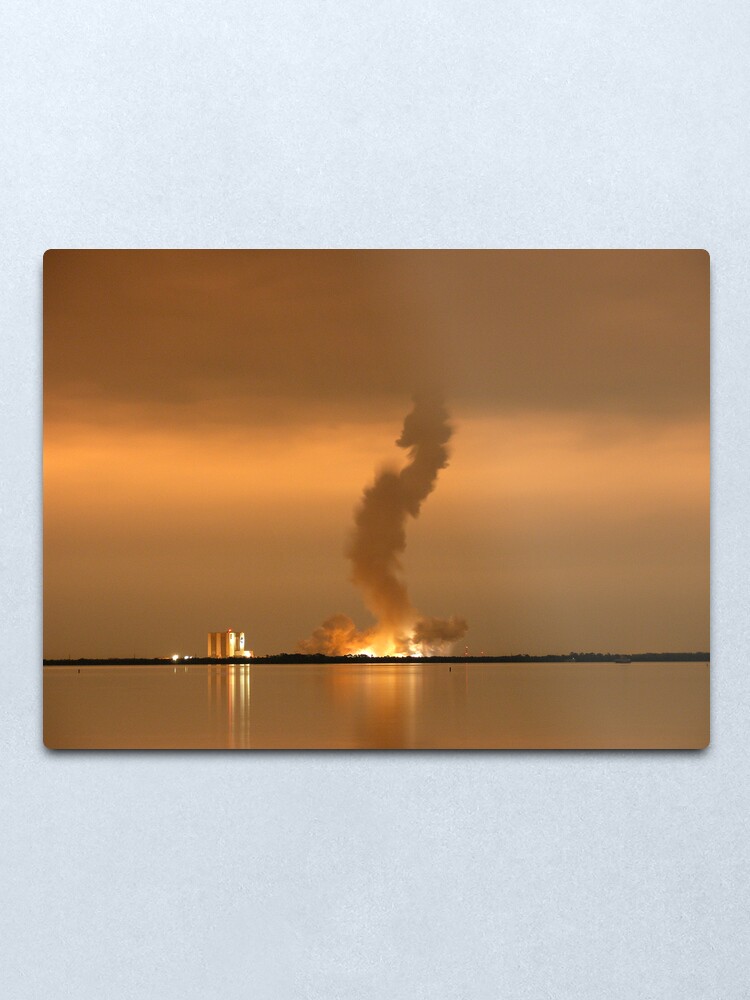 Alternate view of Night Launch Metal Print
