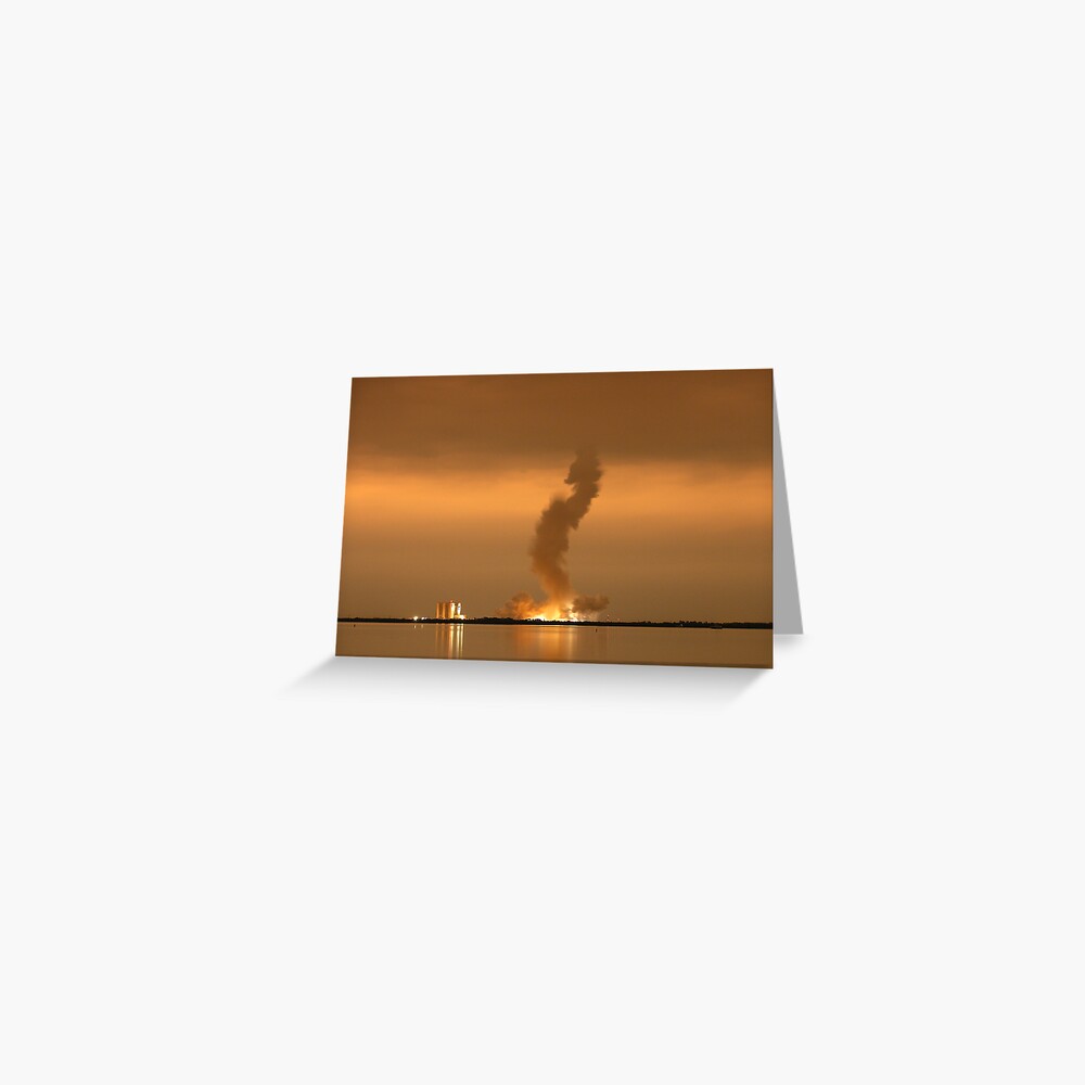 Night Launch Greeting Card