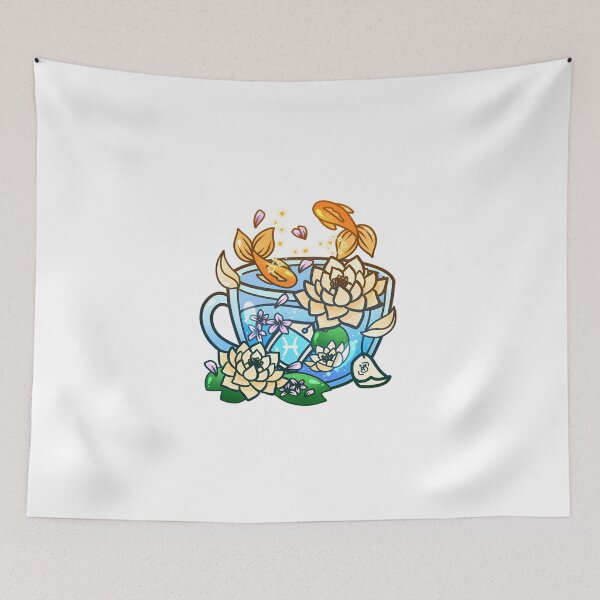 Item preview, Pisces Zodiac Teacup designed and sold by MarkerHarles.
